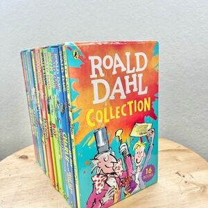 Roald Dahl Box Set Collection Lot Of 16 Paperbacks VG